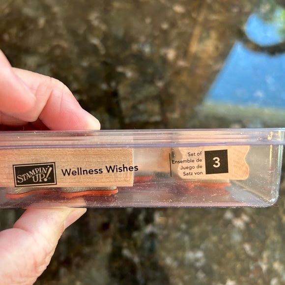 Stampin’ Up! Wellness Wishes set of 3 stamps. Get well wishes. Excellent shape - Picture 3 of 6